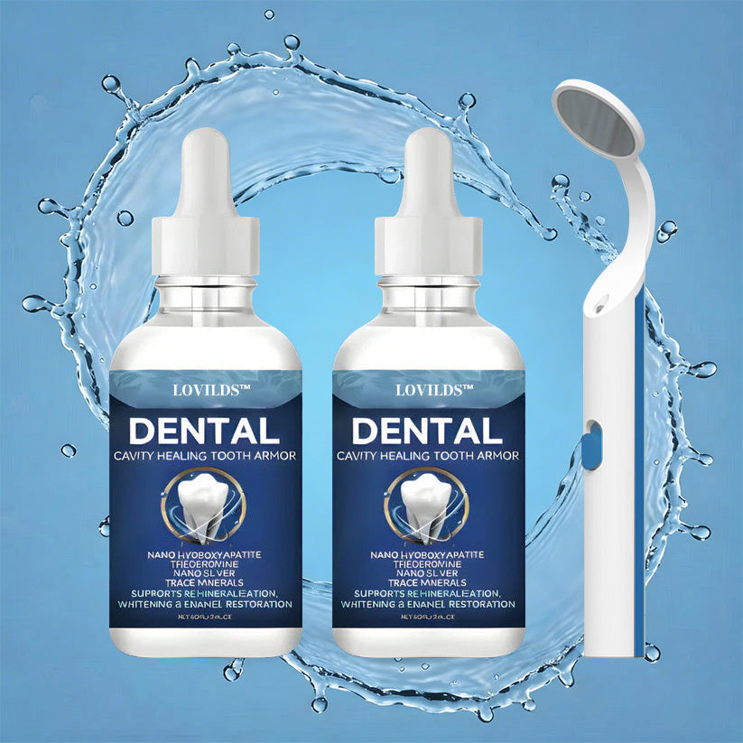 LOVILDS™ Advanced Enamel Repair & Whitening Kit (Includes Free LED Mirror)