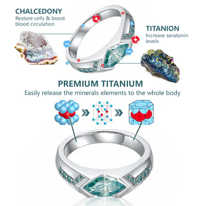 Bloeamly® Magnetology Moissanite Diamond Ring🔥🔥