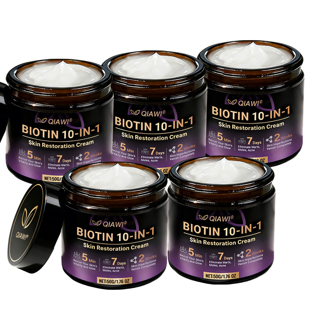 🔥🔥Made and Shipped from USA🍁QIAWI® Biotin 10-in-1 Skin Restoration Cream - Last Day Promotion: 75% OFF