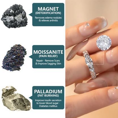 Bloeamly® Magnetology Moissanite Diamond Ring🔥🔥